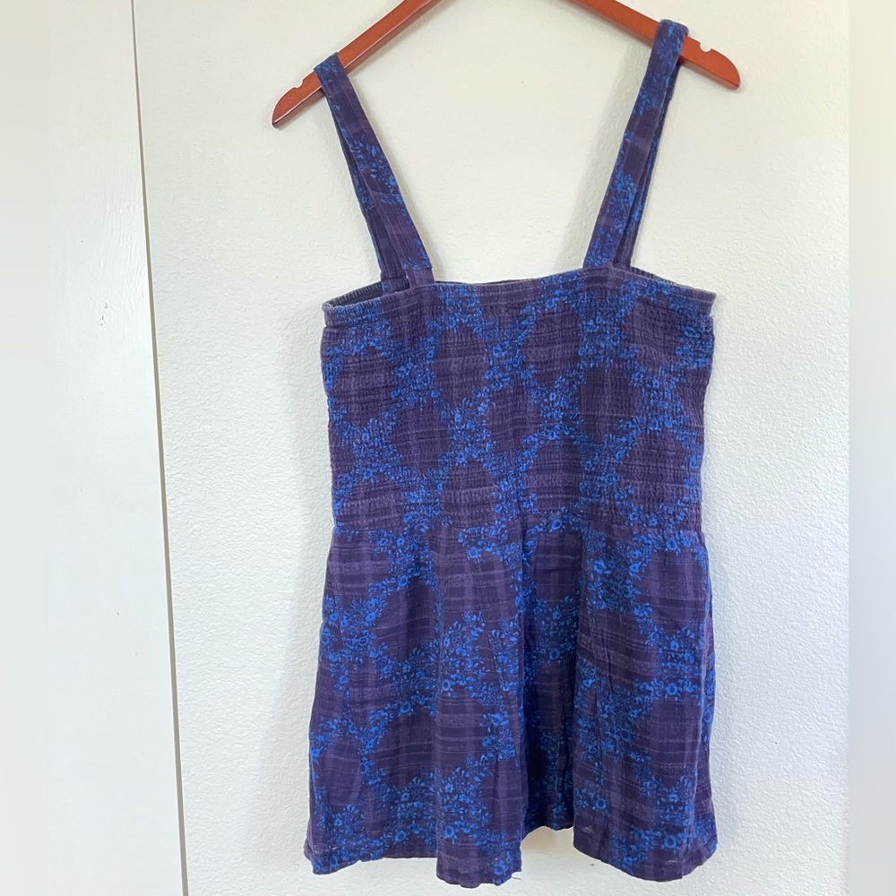 Free People smocked mini dress or tunic